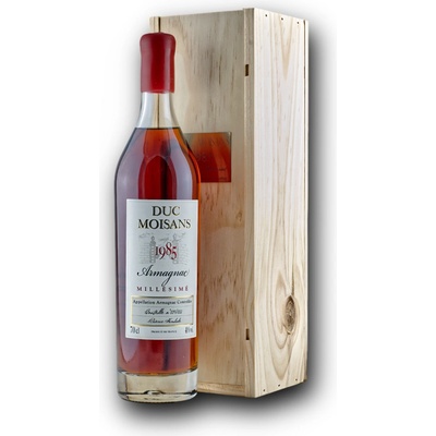 DUC Moisans Millesimé 1985 Armagnac 40% 0.7 L (kazeta)