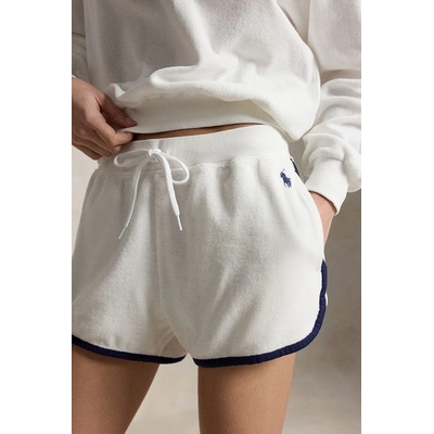 Ralph Lauren къс панталон дамски от памук LT WT COTTON TERRY-KNT-SHORTS (211A12956003)