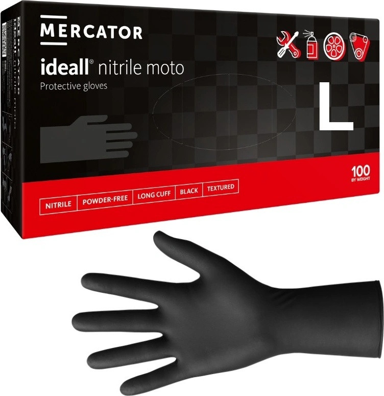 Mercatol Medical Ideall NITRILE MOTO 100 ks od 13,23 €