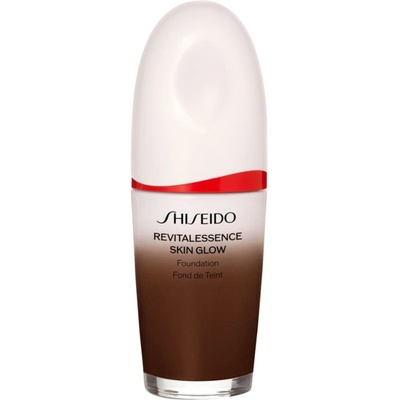 Shiseido Revitalessence Skin Glow Foundation лек фон дьо тен с озаряващ ефект SPF 30 цвят Obsidian 30ml