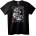 NOONEBRAND Тениска Смях, Прикриващ Тъгата - XL, Black