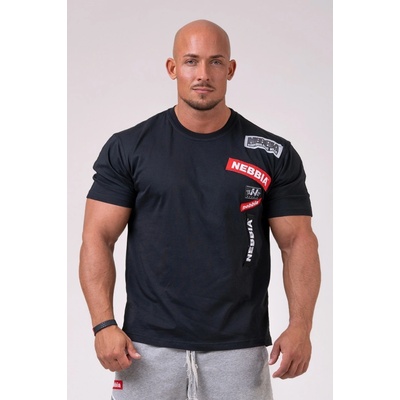 Nebbia BOYS t-shirt 171-BLACK černá