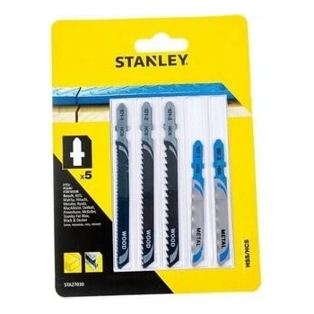 Stanley Smíšená sada pilových listů pro přímočarou pilu 5 dílů STA27030