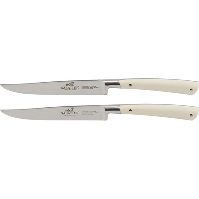 Lion Sabatier 808281 Edonist perle 2 ks steakové plně kované s nerez nýty čepel 12 cm ABS rukojeť