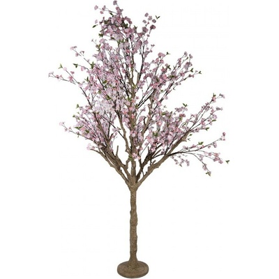 Umelý stromček čerešňa s ružovými kvetmi Cherry Blossom - 190*190*300 cm - Clayre & Eef