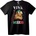 NOONEBRAND Тениска Вива Мексико Орел - XL, Black
