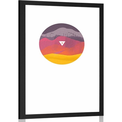 Plakát s paspartou v unikátním provedení - 40x60 no frame