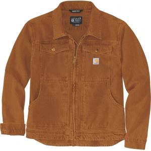 Carhartt Мъжко ежедневно яке Carhartt Duck Relaxed Fit Jacket Casual jacket - Carhartt Brown - размер XL (003-3206-0214)