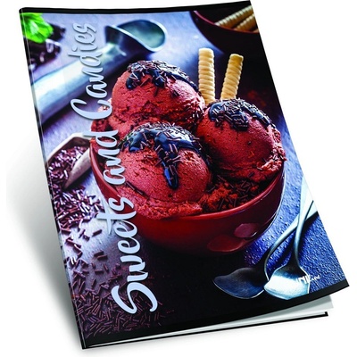 REAS PACK Školní sešit 444 edice SWEET Čokoláda