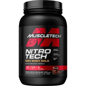 MuscleTech Nitro Tech / Whey Gold [908 грама] Шоколад
