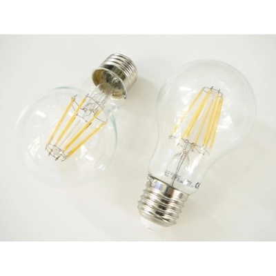 Berge LED žiarovka E27 8W 230V 800lm- Retro filament teplá biela