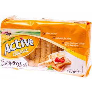 Bona Vita Active Classic Хрупкави сухари крекери 125 г