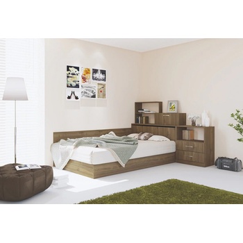 ИРИМ Спален комплект Приста Сити 7032 120/190 см орех