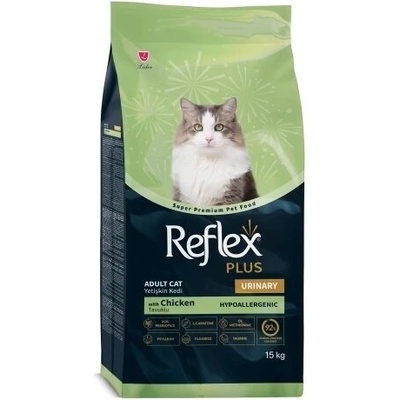 Lider Pet Food Рефлекс+, суха храна за котки с грижа за уринарния тракт, Reflex Plus Urinary Chicken Adult Cat, 15кг