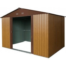 BestBerg ZDB-7D 7,2 m² 301 x 238 x 214 cm červené drevo/hnedá