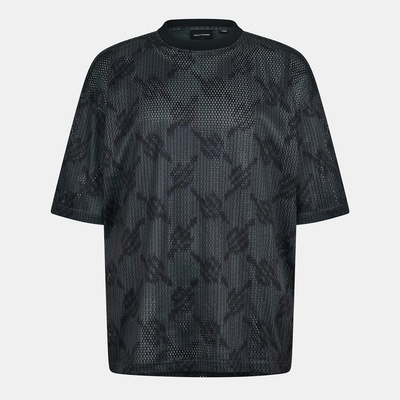 Daily paper Тениска DAILY PAPER Men's Mesh Logo T-Shirt - Rosin Green