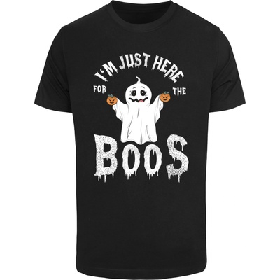 Mister Tee Тениска Halloween - Boos T-Shirt black XXLUB-MP5012436-00007 - Тъмносив, размер L