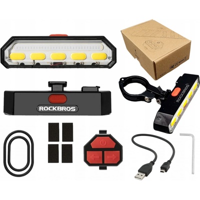 Rockbros TL1901WR30 100 lm zadné čierne