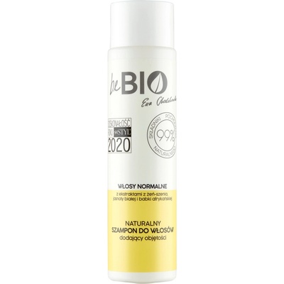 beBIO Normal Hair čistiaci šampón pre objem 300 ml