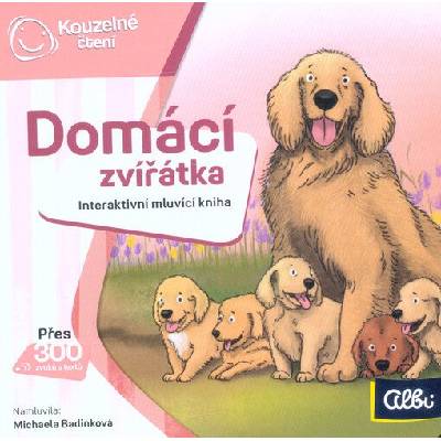 Albi Kouzelné čtení Minikniha Domácí zvířátka Domácí zvířátka - Lucie Krystlíková