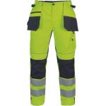 CERVA Cerva max vivo hv fp / Мъжки hi-vis работни панталони с щамповани светлоотразителни ленти - hv жълто/черно 44 (0352012370044)