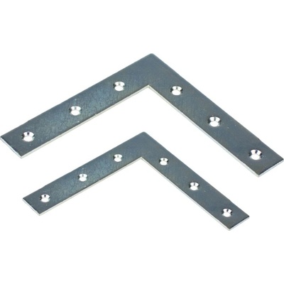 AZ Steel Trading Rohovník nábytkový R1, 100 x 100 x 18mm, ZN