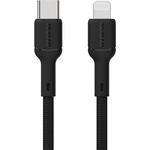 Dudao iPhone 14 Plus / 14 Pro Max / 14 Pro DUDAO L9X кабел за пренос на данни Type-C - Lightning, 200 см, ЧЕРЕН (GP-193572)