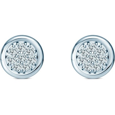 SAVICKI Náušnice Dream biele zlato, diamanty DR-K-BR-008-DIA-B