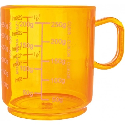 Odměrka UH potisk 0,25 l oranžová