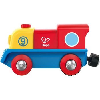Image 1 of Hape Дървена играчка, Hape, Цветен локомотив
