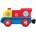 Hape Дървена играчка, Hape, Цветен локомотив