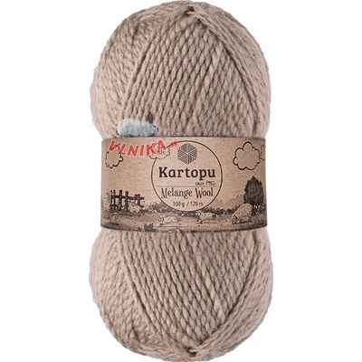Kartopu Příze Melange Wool Varianta: K880
