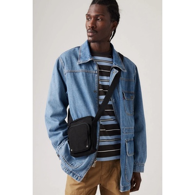 LEVI'S Small Zip crossbody Bag 000IN-0000 Čierna