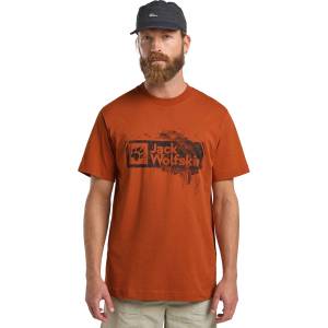 Jack Wolfskin Тениска brand t m - sportdepot - 58,44 лв