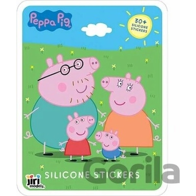 Hra se silikonovými samolepkami Prasátko Peppa