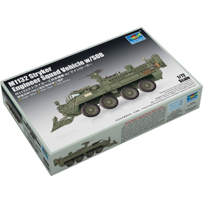 Trumpeter M1132 Stryker Engineer Squad Vehicle w/SOB 1:72
