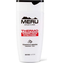 Meru Thermo Extra strong hřejivý krém Skořice a Chili 150 ml