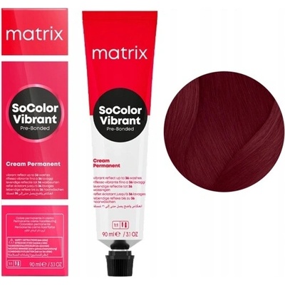 Matrix SoColor Vibrant Pre-Bonded barva na vlasy trvalá 6RV+ 90 ml