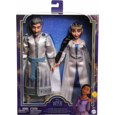 Mattel Disney Wish Král Magnifico a Královna Amaya HRC18