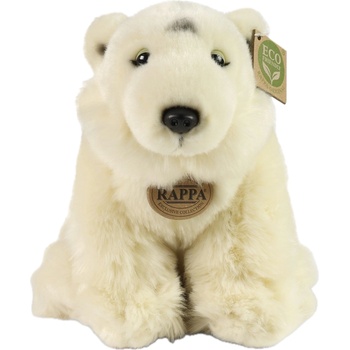 Rappa Плюшена играчка Rappa Еко приятели - Бяла полярна мечка, 30 cm (242807)