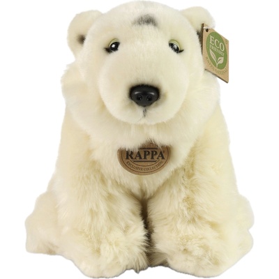 Rappa Плюшена играчка Rappa Еко приятели - Бяла полярна мечка, 30 cm (242807)