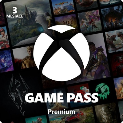 Microsoft Xbox Game Pass Premium, členstvo 3 mesiace