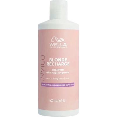 Wella Professionals Invigo Blonde Recharge šampon pro blond vlasy 500 ml