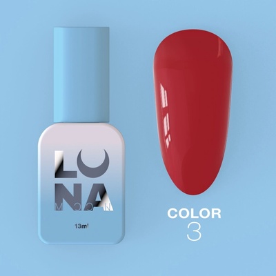 Luna Color 03, 13 ml čierny hybridný lak