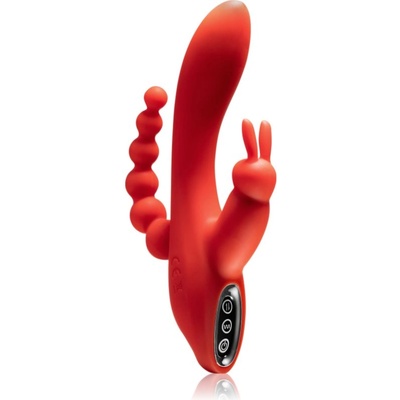 DreamToys Red Revolution Hera вибратор със стимулиране на клитора 21 см