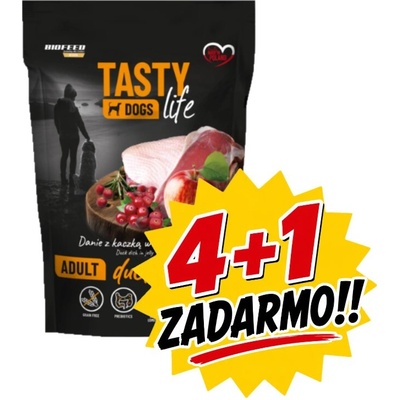 Tasty Dogs Life kačica 5 x 150 g