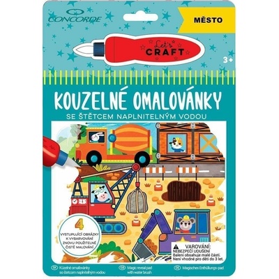 Concorde Vymaľovánky vodové Mesto