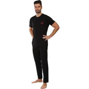 HUGO Мъжка пижама HUGO черна HUGO | Cheren | МЪЖЕ | M