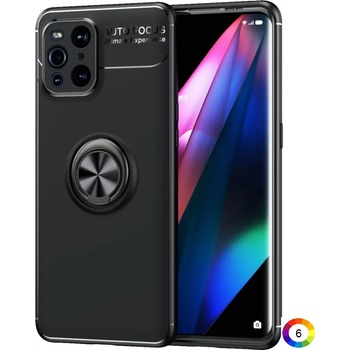 OPPO Find X3 / Oppo Find X3 Pro Удароустойчив Metal Ring Калъф и Протектор