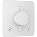 Hansgrohe Ecostat Comfort Q - Термостатичен смесител за вграждане, за 2 уреда, матово бял 33713700 (33713700)